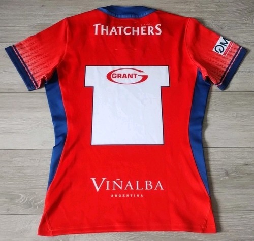 Bath Rugby European Cup Shirt 2023/2024 Castore XL Pro Player Red Jersey GPS Top - Picture 11 of 11