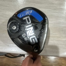 Ping G30 5 wood 18 degree RH Stiff Graphite Shaft Titanium Head Black/Blue
