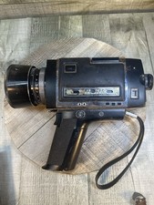GAF ST/1002 Super 8 Film Movie Camera Vintage Japan Tested Motor Runs Working
