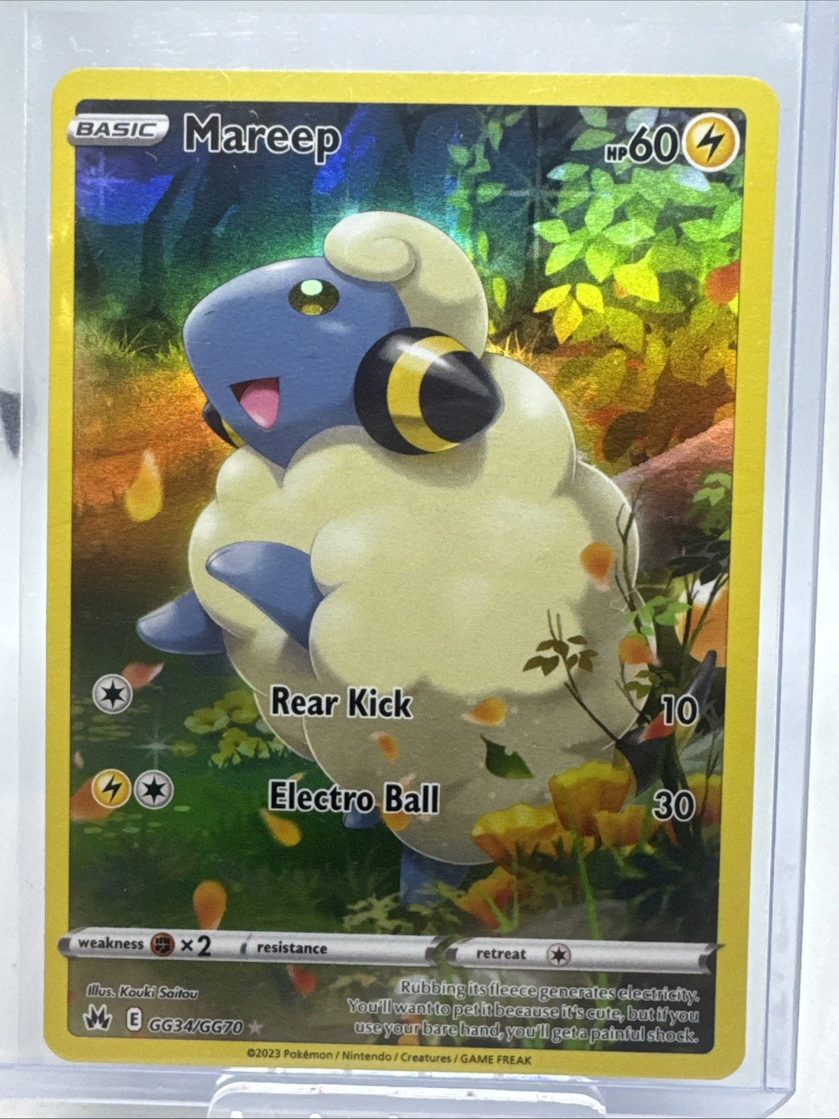 Pokémon: Mareep GG34/GG70 Crown Zenith