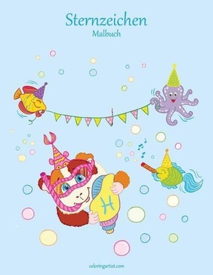 Sternzeichen-Malbuch 1 by Nick Snels (German) Paperback Book