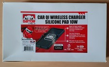 wireless charge car qi silicone pad new in box 10w