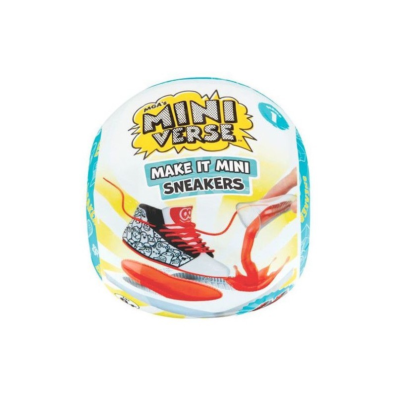 Jeu créatif Miniverse MGA's Make It Mini Sneakers style streetwear