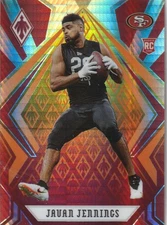2020 Phoenix Fire Burst 196 Jauan Jennings - San Francisco 49ers  RC