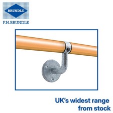 Tubeclamp / Key Clamp C Tube (42.4mm) Wall Mounted Handrail Joiner Component