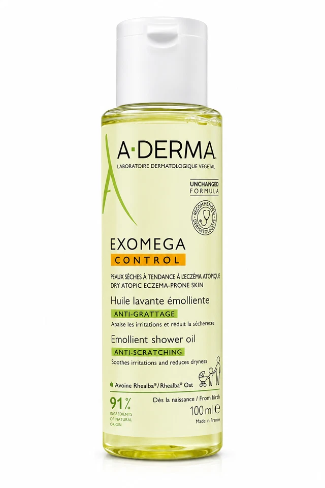 Aderma Exomega Control Emollient Cleansing Oil Anti-Scratching 100ml - Bild 1 von 1