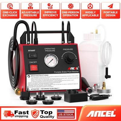 ANCEL Car Brake Fluid Bleeder Vacuum Tank Fluid Automotive Oil Change Pump Tool