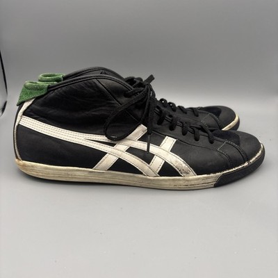 ASICS Onitsuka TIGER  Black White Shoes Sneakers HL835 Size 9.5