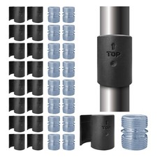 16 Packs 25.4mm Metal Rack Connector and 32 Packs Wire Shelving Shelf Lock Cl...