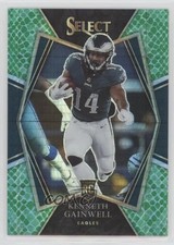 2021 Panini Select Premier Level Dragon Scale Prizm 7/89 Kenneth Gainwell 19n6