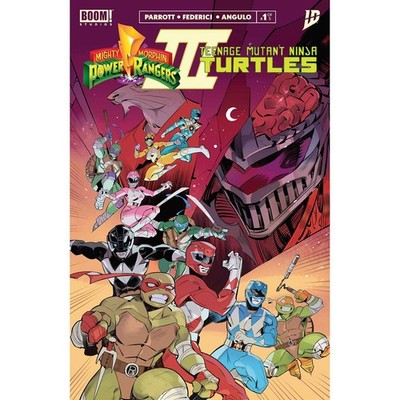Mighty Morphin Power Rangers Teenage Mutant Ninja Turtles III #1 2nd Printing