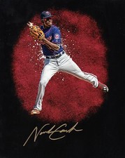 Nick Gordon Minnesota Twins Signed Autographed 8x10 Photo LOM COA (PH681)
