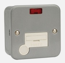 CLICK CL053 13 AMP SICHERUNGSANSCHLUSSEINHEIT MIT FLEXSTECKDOSE, NEON (17)