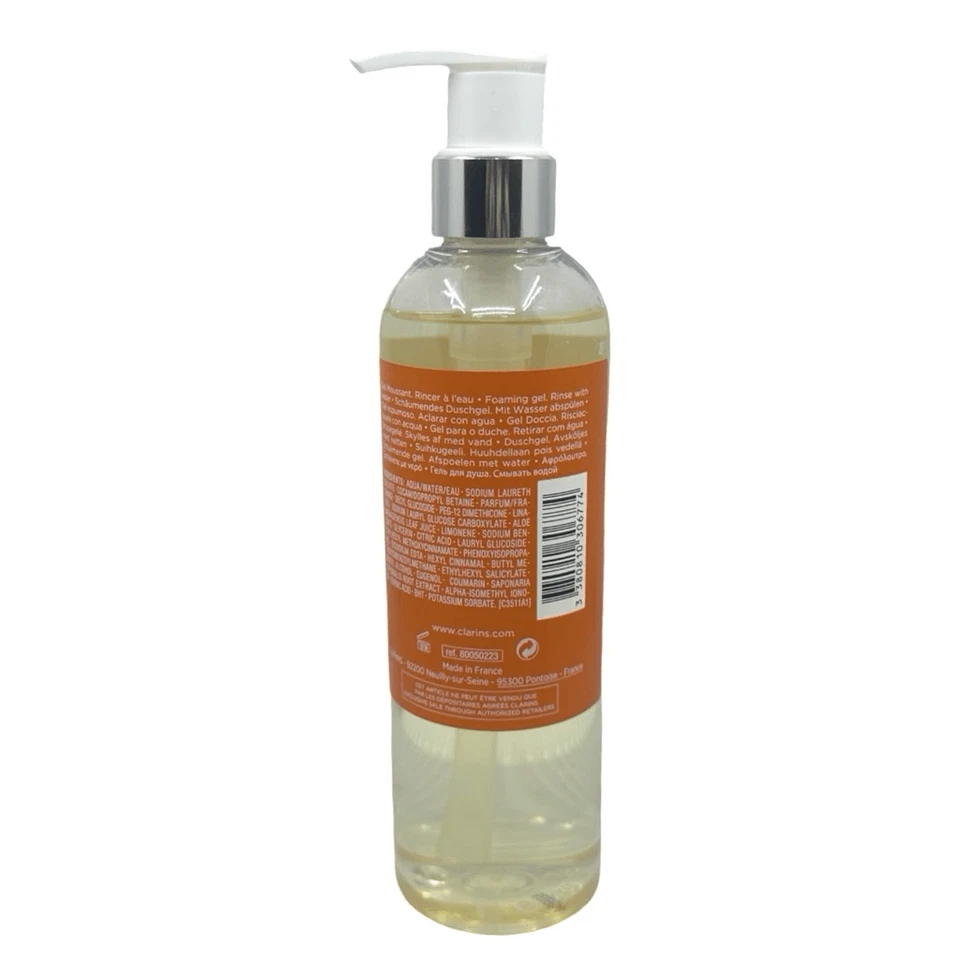 Clarins Paris Tonic Citrus Moussant Gel Espumoso y Maravilla Higo Loción Corporal Dúo Foto 3 de 4