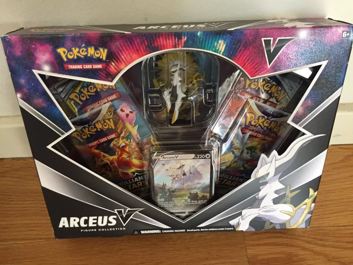  Pokemon TCG: Arceus V Figure Collection Box : Toys & Games