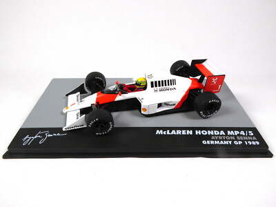 ミニカー Ayrton Senna McLaren MP4/5-Honda 1/43 1/43 Minichamps 1989 McLaren MP4/5 #1 Formula 1 Honda