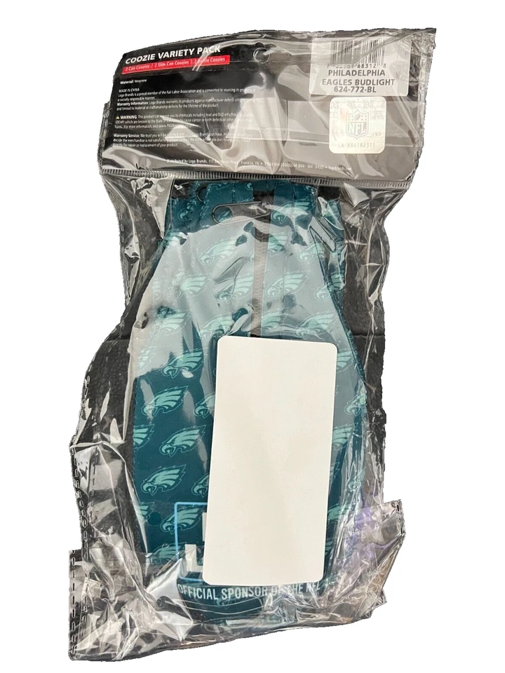 NFL Philadelphia Eagles Bud Light  Coozie Variety Pack - Image 2 of 2