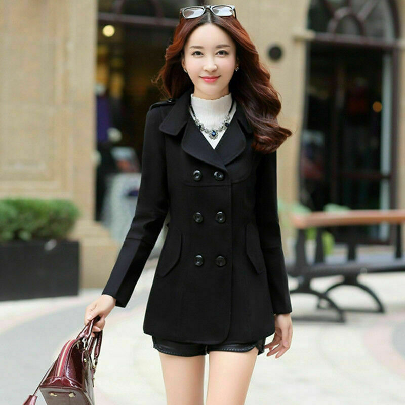ジャケット・アウター laubeblanc Double-breasted Wool coat