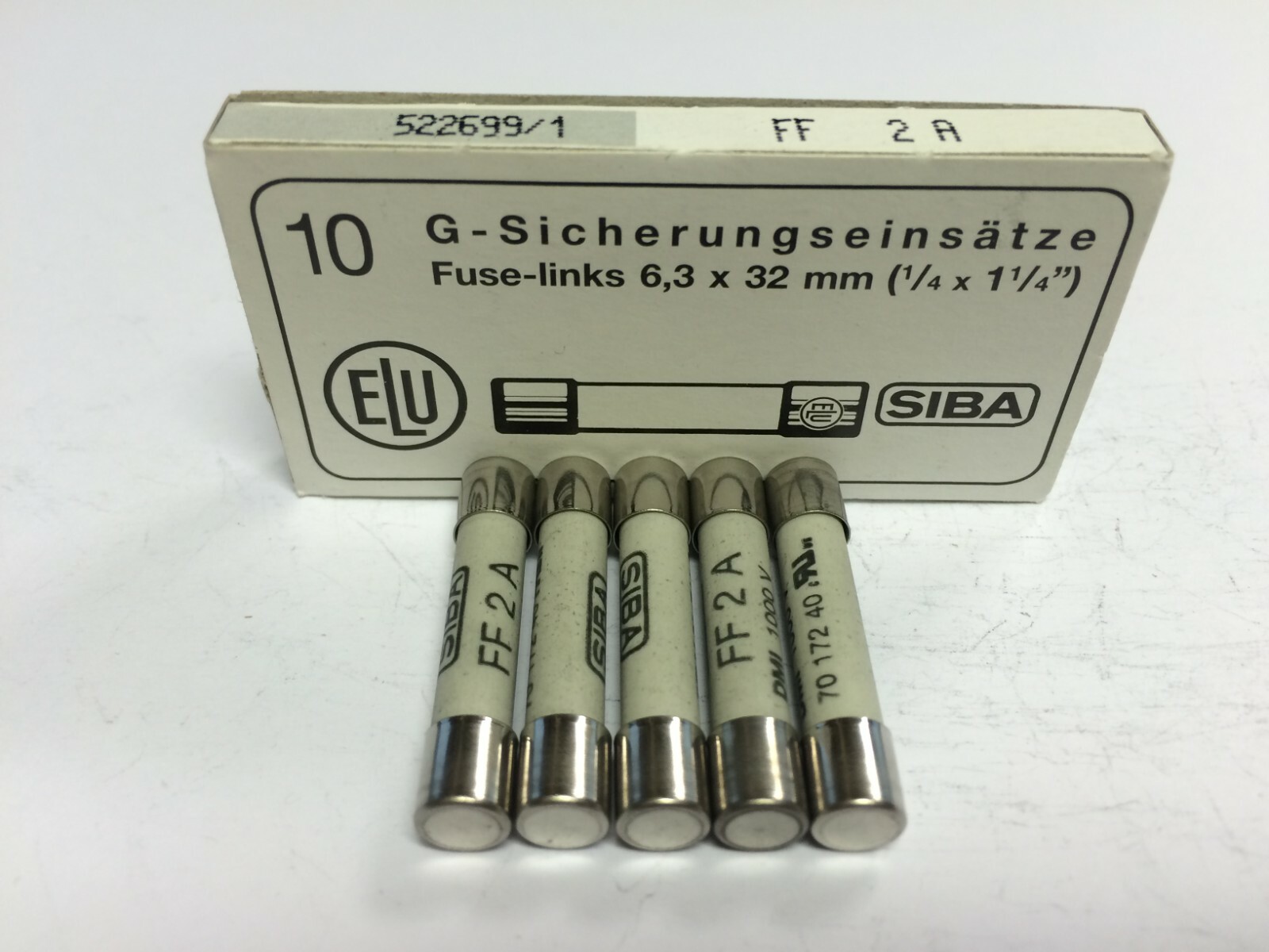 Fusible Fluke 440ma 1000v 30ka Fusible Made In Alemania - Foto 5