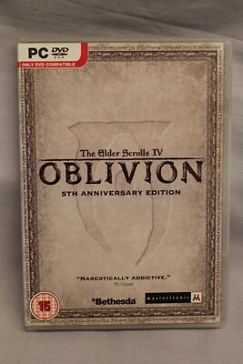 The Elder Scrolls IV Oblivion (5th Anniversary Edition) [Windows PC] CLEAN DISCS