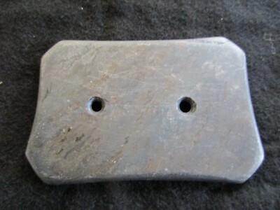 NATIVE AMERICAN STONE GORGET, COLLECTOR'S CHOICE 2-HOLE GORGET,  PE-0522*05958