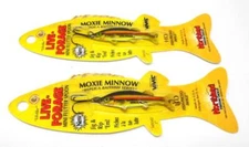 2 Northland Live Forage HD Image Flutter Spoon Jig 2" MXM124 Moxie Minnow Lure