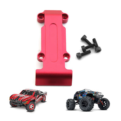 Vorder & Hinter Skidplate Chassis-Unterbodenschutz Metal für 1/16 TRAXXAS E-REVO