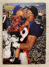 1998 Skybox Premium Fleet Farm One For The Ages Superbowl XXXII #209 Broncos