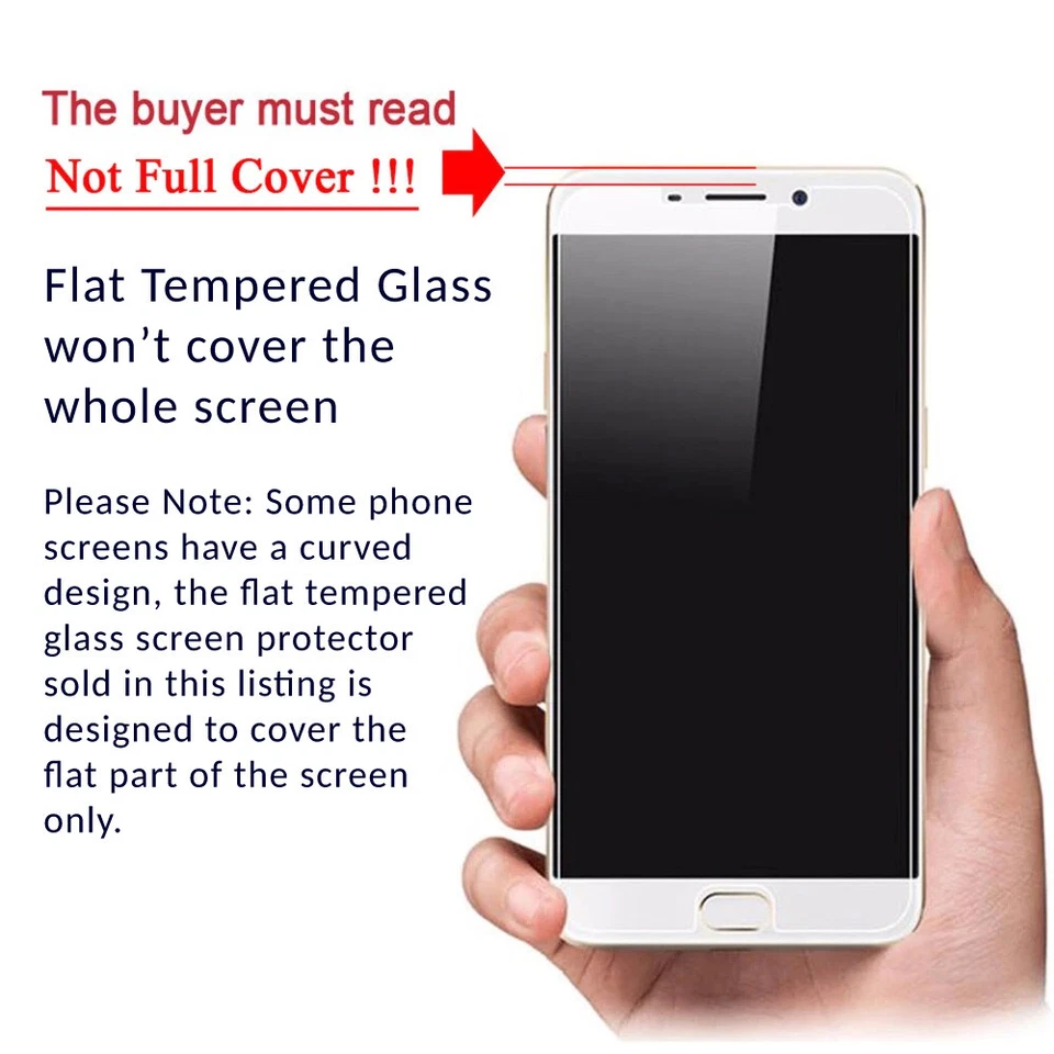 For Huawei Models 2.5D 9H Flat Tempered Glass Screen Protector - Image 3 of 4
