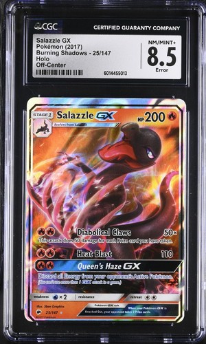 Salazzle-GX graded CGC 8.5 for sale on eBay