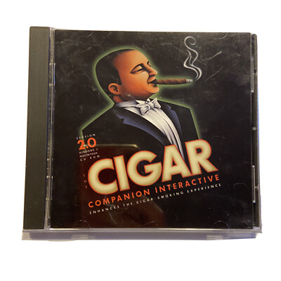 Cigar Companion Interactive 2.0 (PC und Mac, CD-ROM) Inroads Interactive - 1997