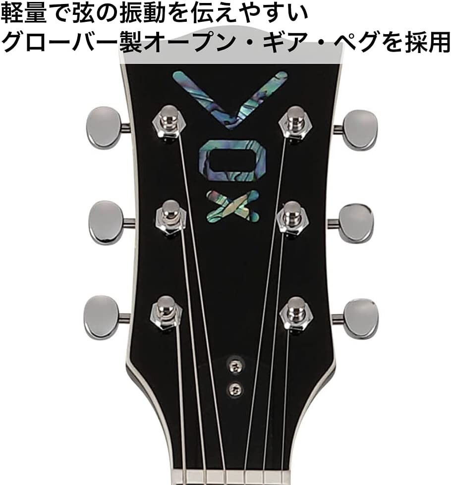 VOX Bobcat V90 with Bigsby Jet Black Soap Bar Type PU2 VOX Bobcat V90 with Bigsby Jet Black Soap Bar Type PU2