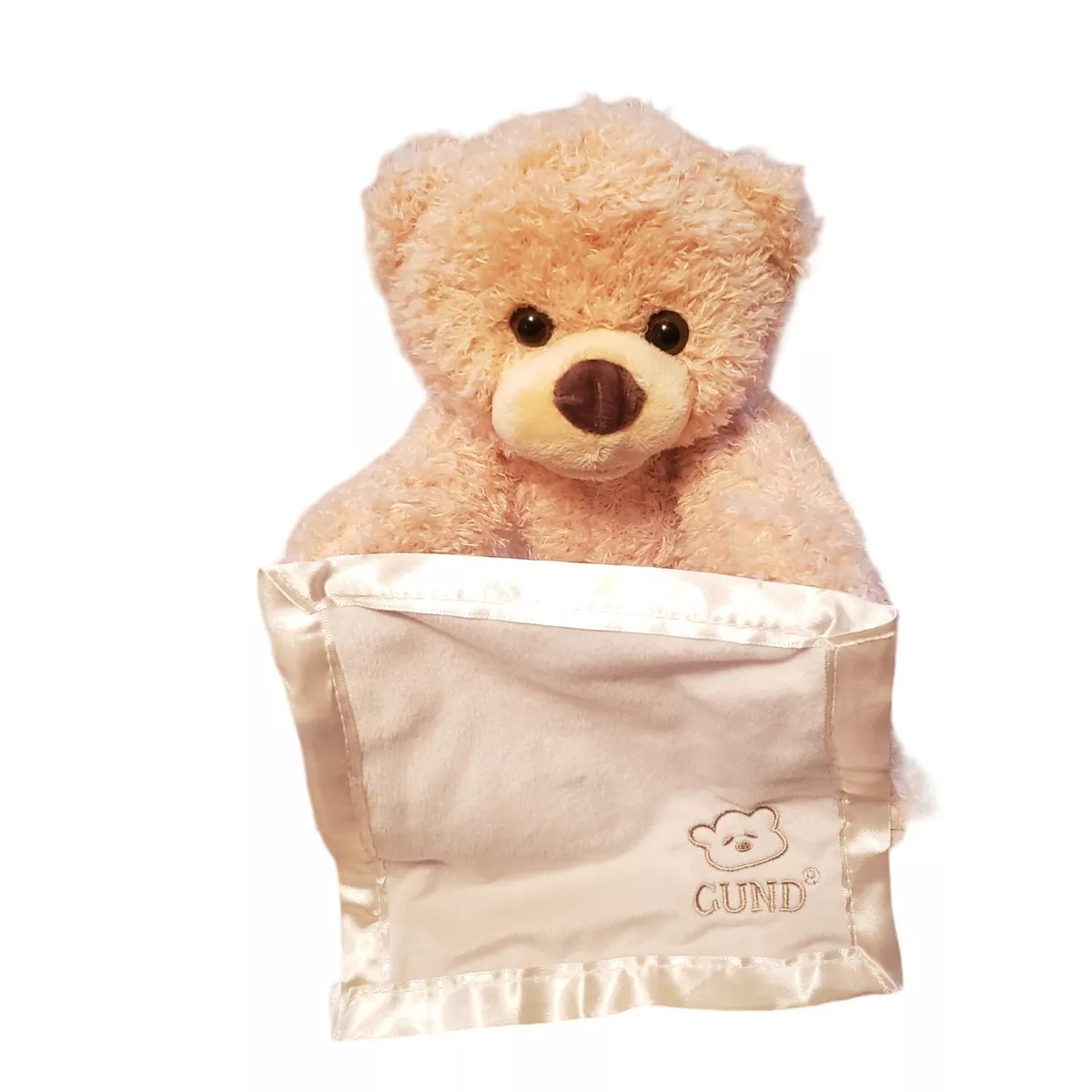 Gund, Toys, Baby Gund Peekaboo Bear Animated With Tags