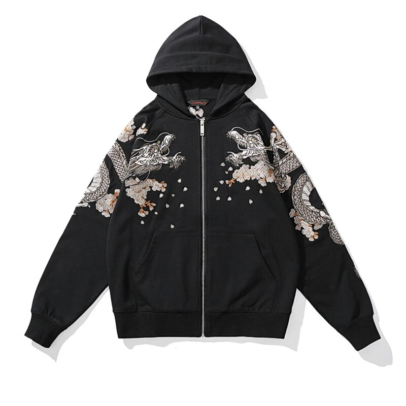 Dragon hooded jacket cheap