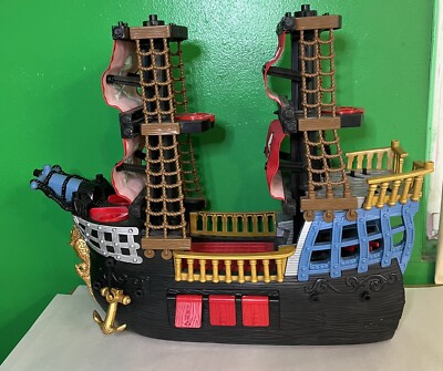 Fisher Price Imaginext Pirate Ship Toy L1284 2006 | eBay