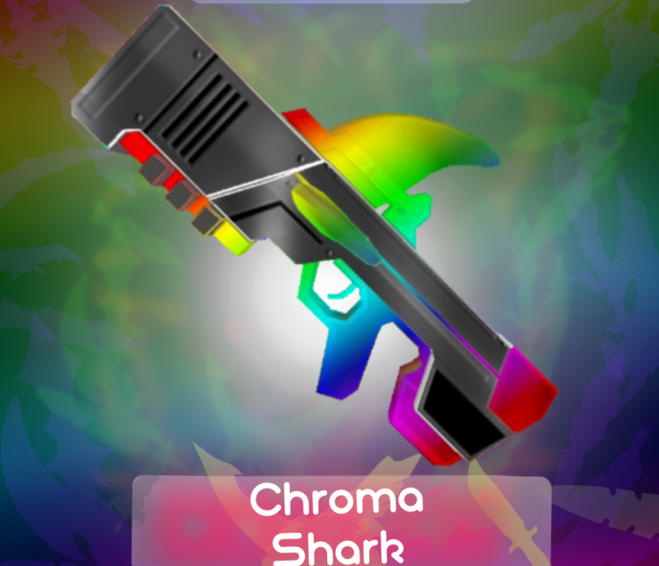 CHROMA SAW & SHARK 🌈💚💙LIGHTNING FAST DELIVERY🌈💚💙MM2 ROBLOX