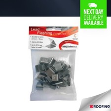 EASY-TRIM HALL CLIPS LEAD FLASHING FIXING CLIPS - BAG OF 50