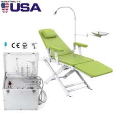 Portable Dental Delivery Unit Air Compressor Syringe Suction 4Hole CE /Chair
