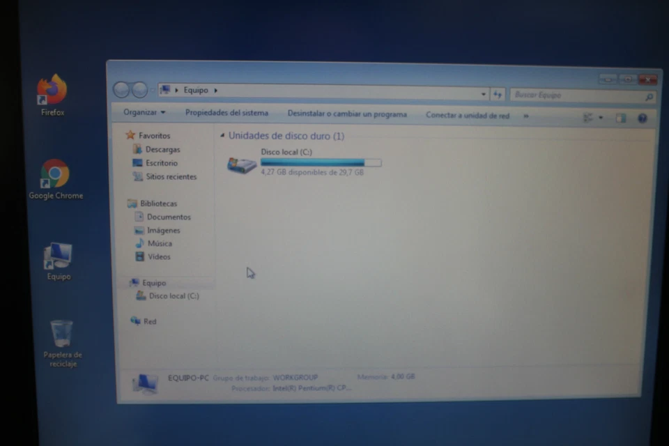 Ordenador Pantalla Tactil Sinocan Hiditec G2070 4Gb SSD 240Gb Windows 7 PRO - Imagen 3 de 4