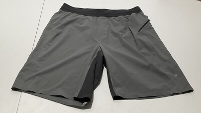 Lululemon Assert Short Linerless Gray Men s Sz Large