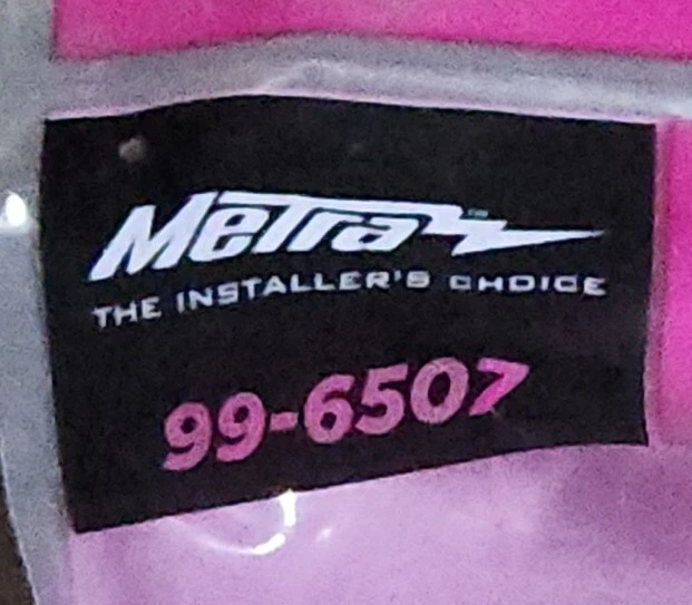 Metra 99-6507 Chrysler/Jeep/Dodge 2004-2010 Car Stereo Dash Install Kit - Image 2 of 4