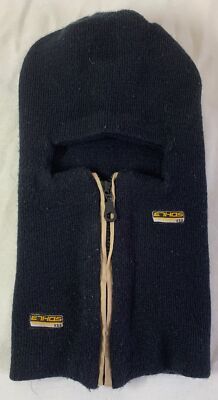 black zip-up ETHOS K+G SKI MASK
