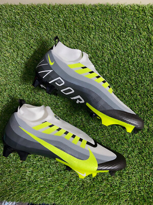 NIKE VAPOR EDGE PRO 360 FOOTBALL CLEATS SIZE 11.5 VOLT WHITE BLACK DV5844-015 Nike Vapor Edge Pro 360 Air Max 95 Football Cleats Volt  main image 3