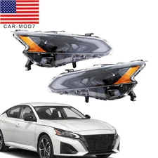 Full LED Projector Headlights Headlamps Left+Right For 2023-2024 Nissan Altima