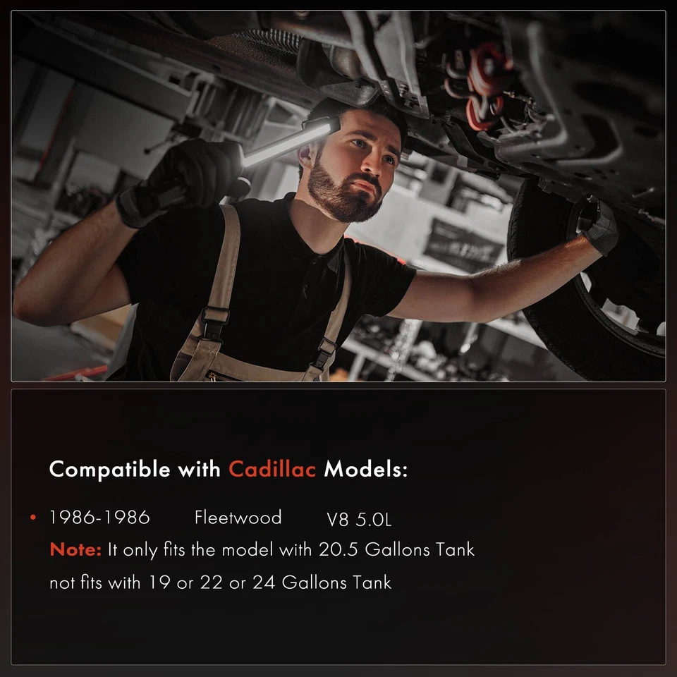 Новый топливный бак 20,5 галлона с горлышком наполнителя для Cadillac Fleetwood 1986 V8 5,0 л - Изображение 3 из 4
