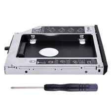 2nd HDD SSD Hard Drive Caddy Case Adapter LED for Lenovo ThinkPad T410 T410s