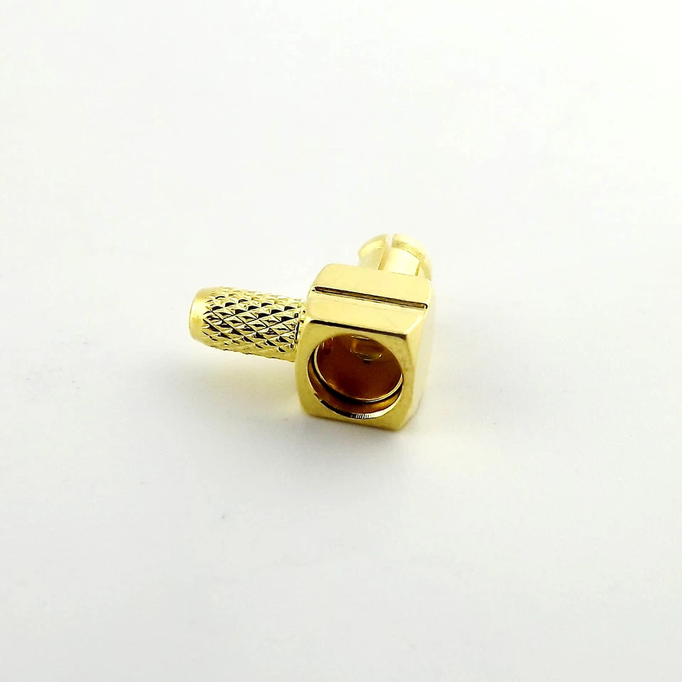 10pcs MCX Male Plug Right Angle Crimp For RG174 RG316 RG188 Cable RF Connector - Image 4 of 4