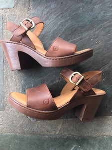 born block heel sandals