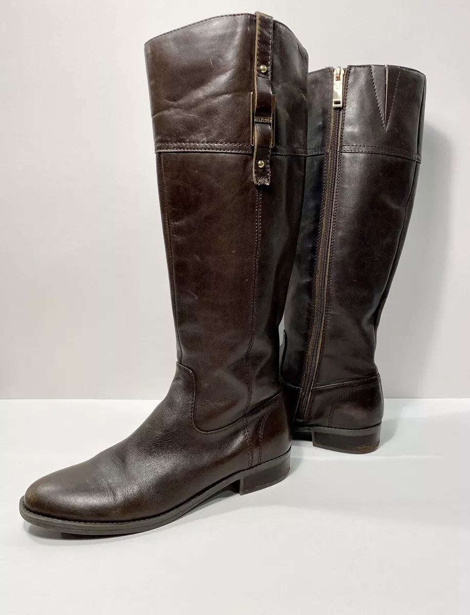Tommy hilfiger women's sales shyenne equestrian boot