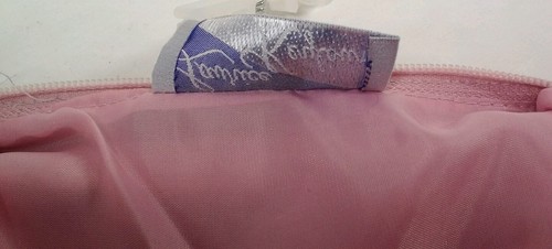 Laurice Keyloun Neiman-Marcus Bridge Butterfly Fabric Pink Zippered 7 X 6 inch - Picture 8 of 10